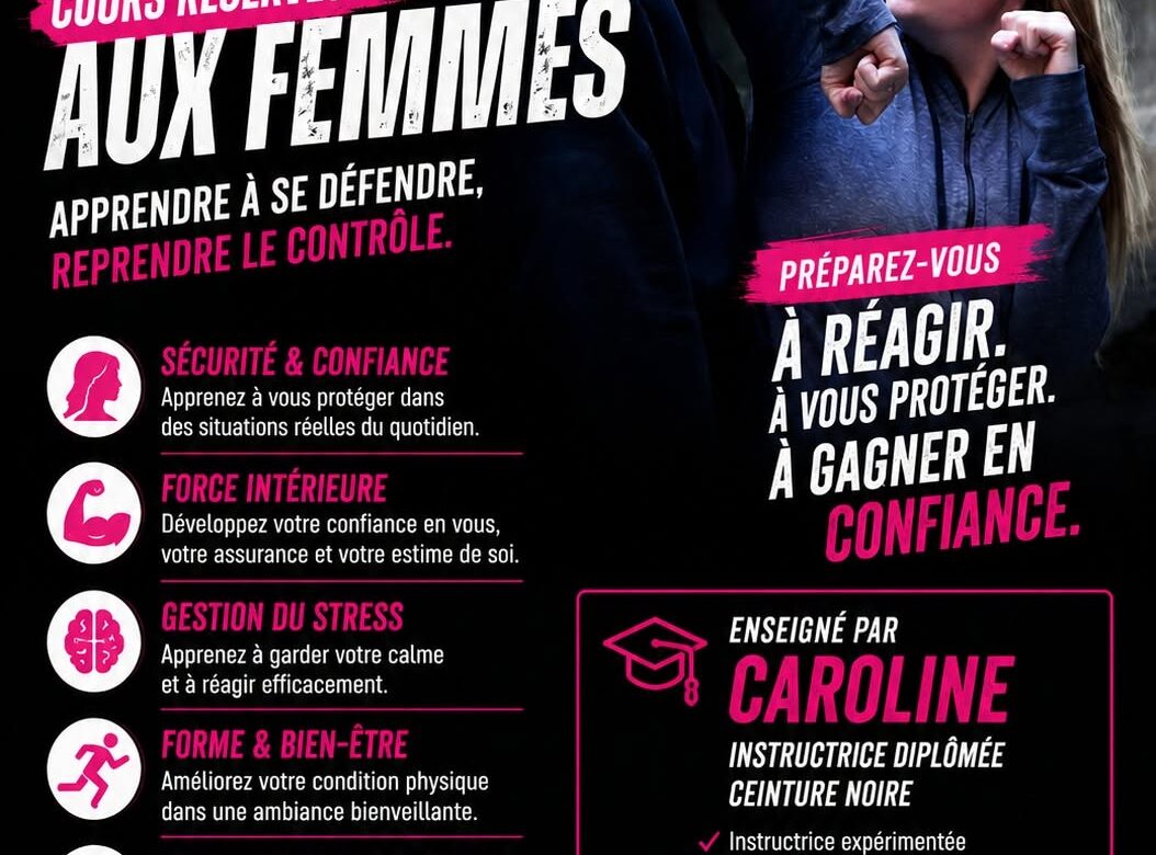 Nouveau cours dédié aux femmes